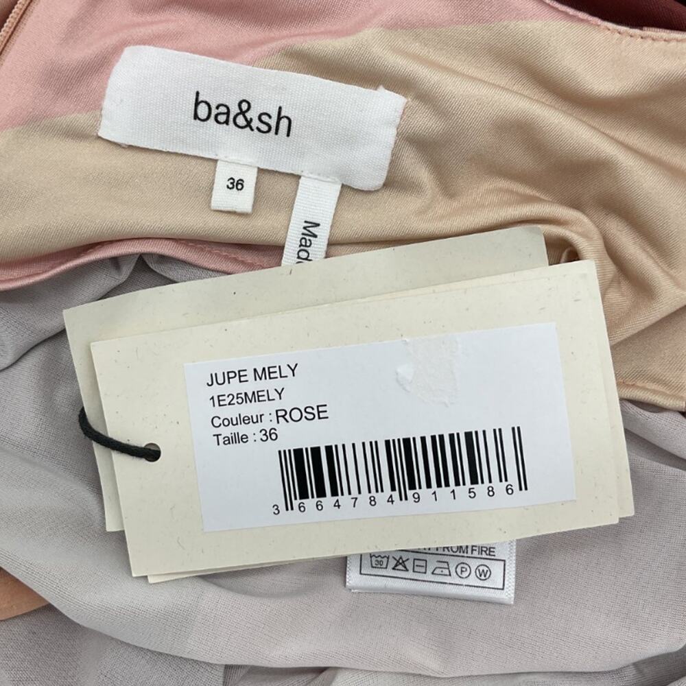 Ba&sh Printed Rose Mely Midi Skirt Size EU 36 / US 4 NWT - Picture 4 of 6